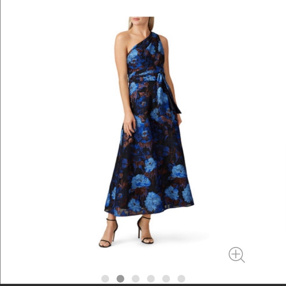 Aidan Mattox Draped Gown